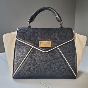 KATE SPADE LEATHER BACK WHITE SATCHEL CROSSBODY